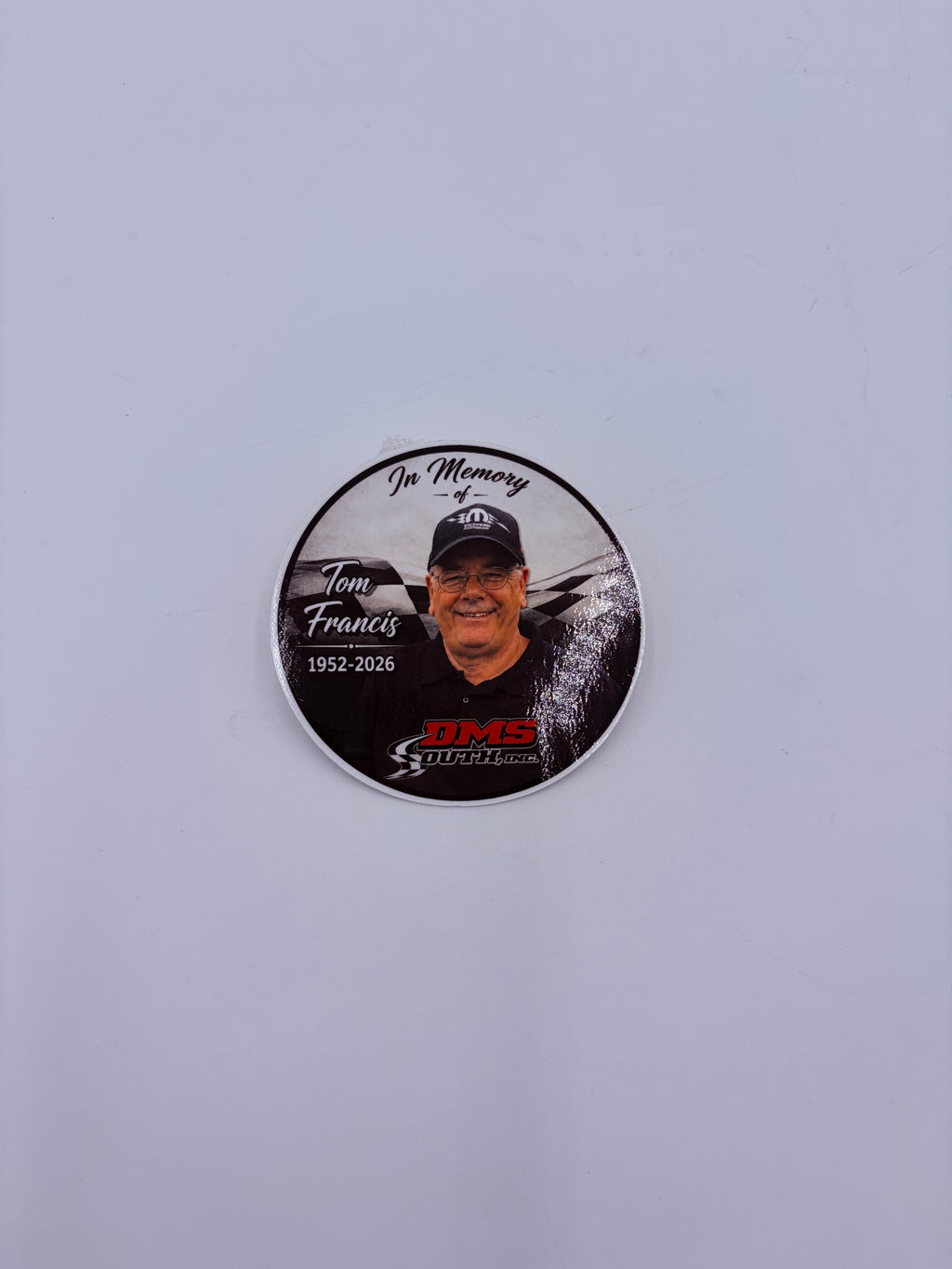 Tom Francis Commemortive Sticker