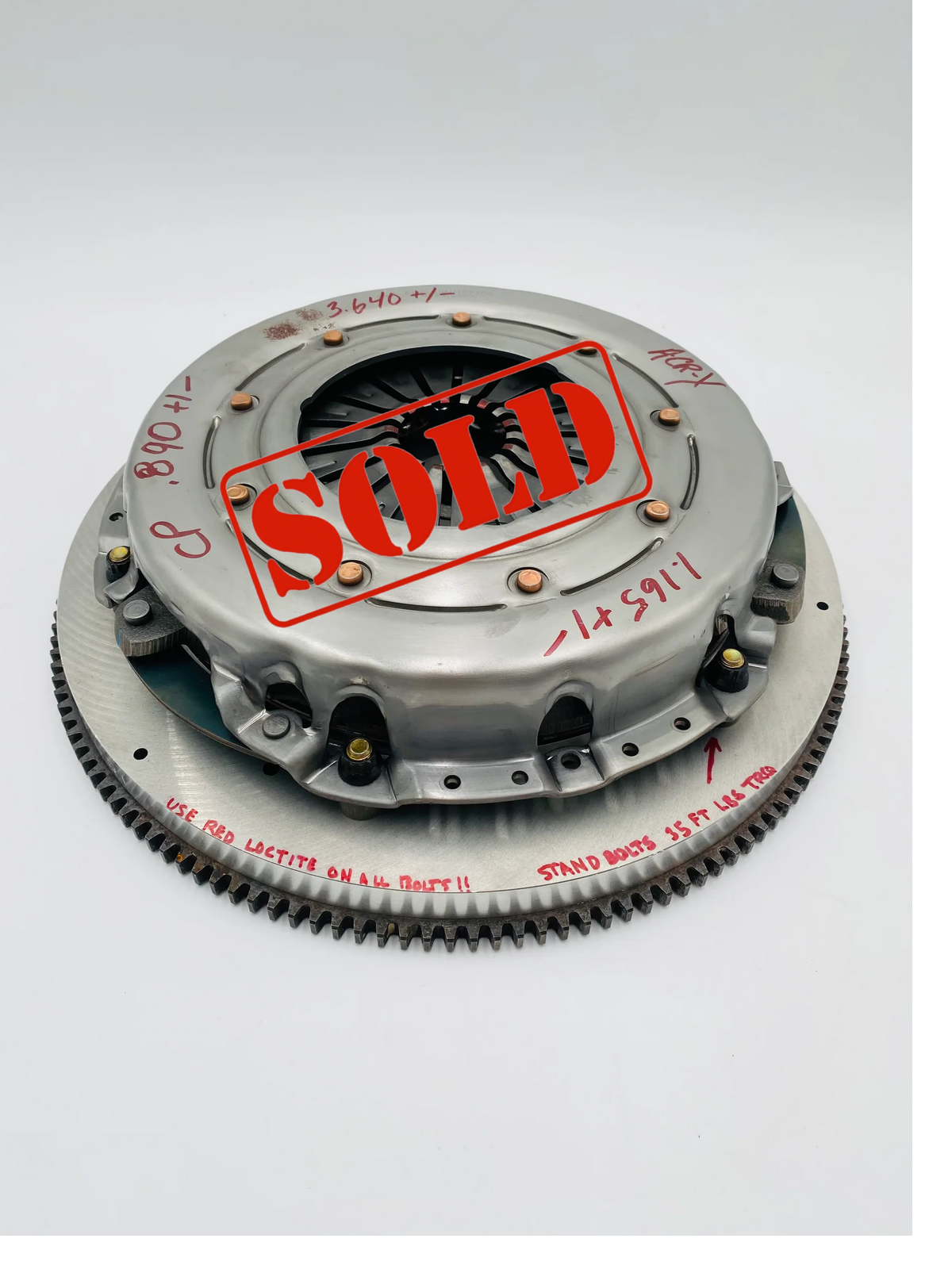Dodge Viper ACR-X Clutch and Flywheel Assembly